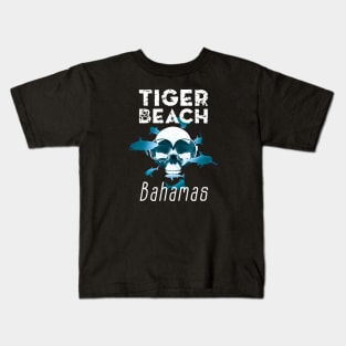 Tiger Beach - Shark Diving Kids T-Shirt